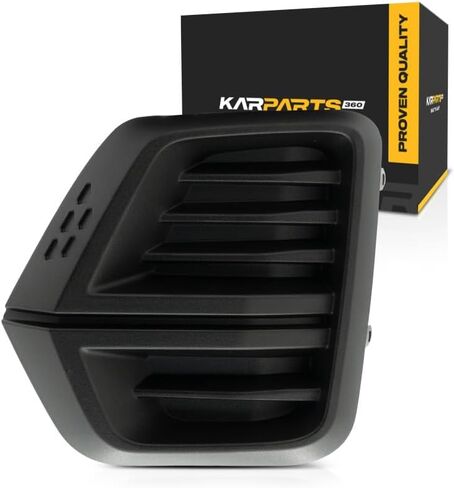 KarParts360 لسيارة تشيفي كولورادو 2023 2024 2025 غطاء خفيف للضباب جانب السائق | الجبهة | محكم | أسود | بديل لـ GM1038314 | 196743334950, 84770644 in Kuwait