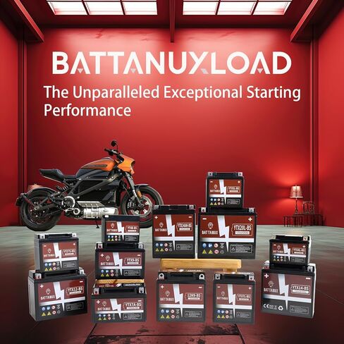 12N9-BS Gel Motorcycle Battery, 12V9Ah Non-Spillable Maintenance-Free Power for ATV, UTV, Snowmobile, Motorbike – Sealed High Performance Battery in Kuwait