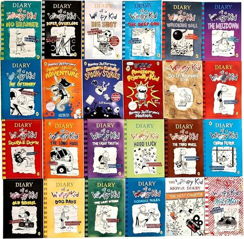مكتبة طفل جبان 1-24 مجموعة محاصر، طبعة غلاف ورقي، 24 كتابًا سلسلة مجموعة كاملة in Saudi Arabia