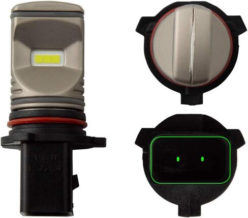 مصابيح إضاءة الضباب LED بيضاء باردة HP60 من Diode Dynamics متوافقة مع حجم لمبة P13W/PSX26W (زوج) in Kuwait