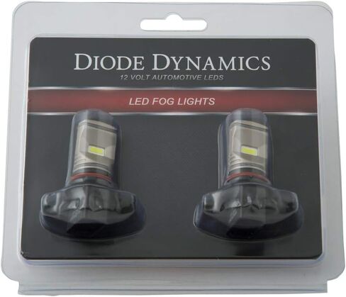 مصابيح إضاءة الضباب LED بيضاء باردة HP60 من Diode Dynamics متوافقة مع حجم لمبة P13W/PSX26W (زوج) in Kuwait