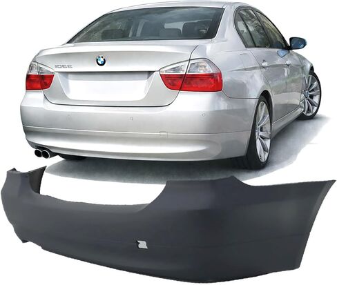 FitParts متوافق مع غطاء المصد الخلفي 2006 2007 2008 BMW 325i/328i/330i سيدان 06 07 08. جديد، مُجهز وجاهز للطلاء. BM1100164 51127141053 in Kuwait
