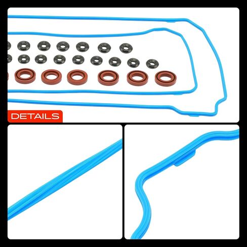 A-Premium Engine Valve Cover Gasket Set Compatible with Ford Mustang, GT & Lincoln Navigator, Continental, Aviator, Blackwood, Mark VIII & Mercury Marauder & Panoz AIV Roadster, Esperante & Qvale in Kuwait