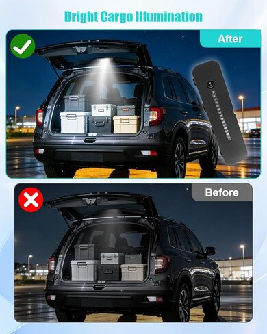 Rear Cargo Light Compatible with Honda Passport 2026 RTL RTL Towing TrailSport TrailSport Elite Bright LED Utility Lamp Replacement Cargo Light Assembly, Replaces 08V30-3BM-100 PREO-PSS-030 in Saudi Arabia