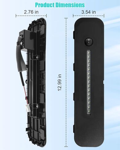 Rear Cargo Light Compatible with Honda Passport 2026 RTL RTL Towing TrailSport TrailSport Elite Bright LED Utility Lamp Replacement Cargo Light Assembly, Replaces 08V30-3BM-100 PREO-PSS-030 in Saudi Arabia