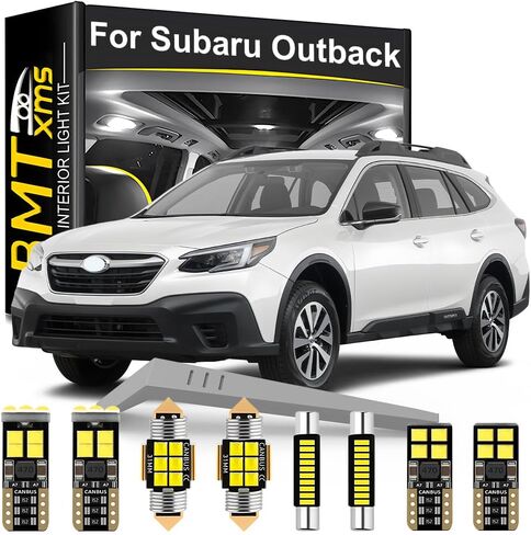 LED Interior Light Kit Replacement for SUBARU Outback 2010 2011 2012 2013 2014 2015 2016 2017 2018 2019 2020 2021 2022 2023 2024 in Kuwait