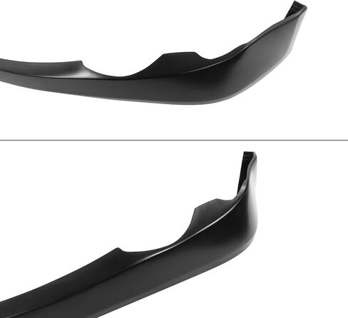 Front Bumper Lip Compatible With 2009-2010 Lexus IS250 IS350, V Style Black Pu Urethane Sedan Lip Bodykit Protector Air Dam Chin Add On by IKON MOTORSPORTS in Saudi Arabia