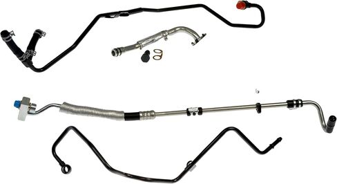 Dorman 667-496 Driver Side Turbocharger Coolant and Oil Supply/Return Line Kit Compatible with Select Ford Models in Kuwait