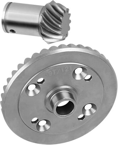 Front Rear 39T Main Diff Gear & 12T Main Input Gear Upgrades Part for 1/5 Kraton 8s BLX/Outcast 8s BLX(EXB),RC Steel Metal 39/12T Spiral Front Rear Main Diff Gear Set,#ARA310911+ARA310912 in Kuwait