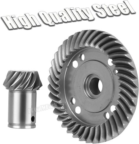 Front Rear 39T Main Diff Gear & 12T Main Input Gear Upgrades Part for 1/5 Kraton 8s BLX/Outcast 8s BLX(EXB),RC Steel Metal 39/12T Spiral Front Rear Main Diff Gear Set,#ARA310911+ARA310912 in Kuwait