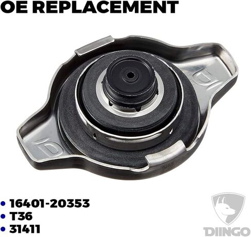 DIINGO Radiator Cap replacement for Toyota Lexus Mitsubishi Subaru Suzuki 16401-20353 1640120353 T36 Prius Rav4 Sequoia Tundra Camry Corolla Highlander Matrix Supra Solara in Saudi Arabia