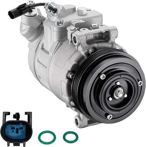 BDFHYK 98356 Air Conditioning AC Compressor with Clutch Fit for Mercedes-Benz C230 C240 C320 CL500 CL550 CLK320 CLS500 E320 GL320 GL450 GL550 ML350 ML500 ML550 R350 R500 S350 S430 S500 S550 in Saudi Arabia