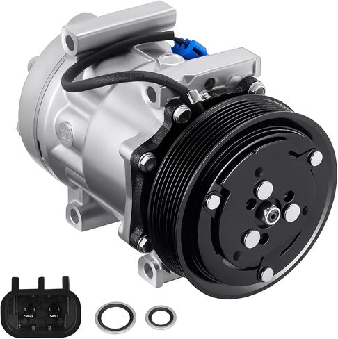 BDFHYK 98356 Air Conditioning AC Compressor with Clutch Fit for Mercedes-Benz C230 C240 C320 CL500 CL550 CLK320 CLS500 E320 GL320 GL450 GL550 ML350 ML500 ML550 R350 R500 S350 S430 S500 S550 in Saudi Arabia