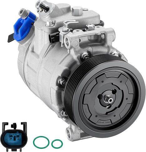 BDFHYK 98356 Air Conditioning AC Compressor with Clutch Fit for Mercedes-Benz C230 C240 C320 CL500 CL550 CLK320 CLS500 E320 GL320 GL450 GL550 ML350 ML500 ML550 R350 R500 S350 S430 S500 S550 in Saudi Arabia