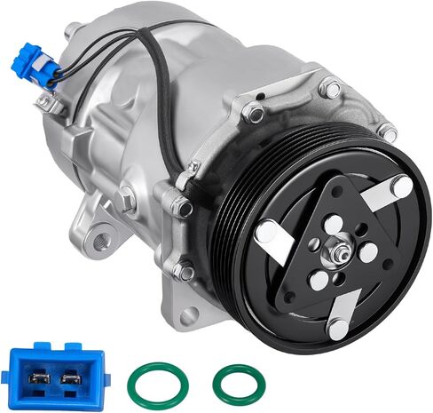 BDFHYK 98356 Air Conditioning AC Compressor with Clutch Fit for Mercedes-Benz C230 C240 C320 CL500 CL550 CLK320 CLS500 E320 GL320 GL450 GL550 ML350 ML500 ML550 R350 R500 S350 S430 S500 S550 in Saudi Arabia