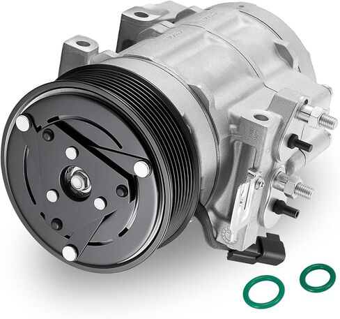 98322 ضاغط مكيف هواء مع قابض متوافق مع Ford F-250 F-350 Super Duty 2011-2016، لـ F-450 F-550 Super Duty 2011-2025، لـ F-650 2016-2018 6.7L V8 in Kuwait