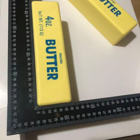 Giant Butter Squishy (8.9*2.36*2.36 Inch), Big Jumbo Butter Stick Squishy,Slow Rising Fidget Squeeze Toys in Saudi Arabia