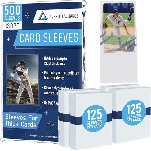 Standard & Thick Penny Sleeves for Baseball Cards in Saudi Arabia