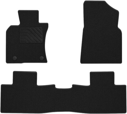 Carpet Floor Mats Custom Fit for Toyota Camry 2025 2026, 1st and 2nd Row Set All Weather Anti-Slip Waterproof Back Floor Liners - 3pc in Kuwait