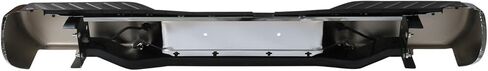 Rear Step Bumper Rear Bumper Compatible with 2005-2021 Nissan Frontier, Replace OE#NI1103114, Chrome in Kuwait