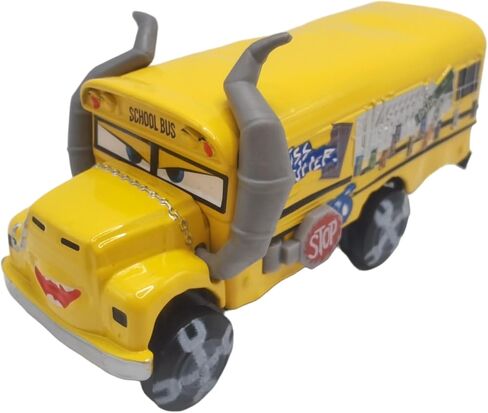 Toybeat Movie Themed Series Miss Fritter Crazy School Bus Metal 1:55 Scale Diecast Vehicle in Kuwait