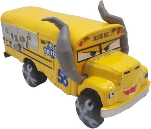 Toybeat Movie Themed Series Miss Fritter Crazy School Bus Metal 1:55 Scale Diecast Vehicle in Kuwait