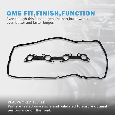Engine Valve Cover Gasket Set Compatible with Toyota 4Runner Tacoma 2005 2006 2007 2008 2009 2010 2011 2012 2013 2014 2015 2016 2017 2018 L4 2.7L Replace VS50717R VS50571 1121375041 in Saudi Arabia