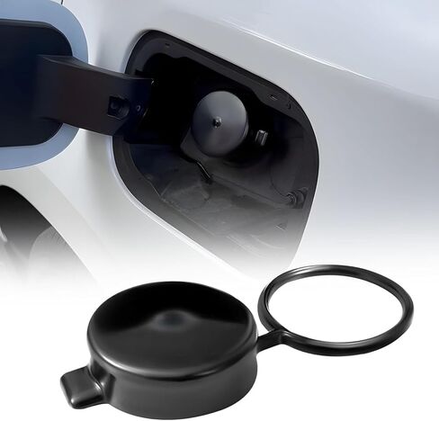 Capless Gas Cap Cover, Tethered 2.375inch ID, Capless Gas Cap Dirt, Water & Dust Cover Compatible With Chevrolet, GMC, Buick & Cadillac in Kuwait