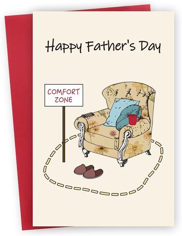 Romantic Fathers Day Card Gifts for Husband, Happy Father's Day Cards from Wife, Fathers Day Decorations in Saudi Arabia