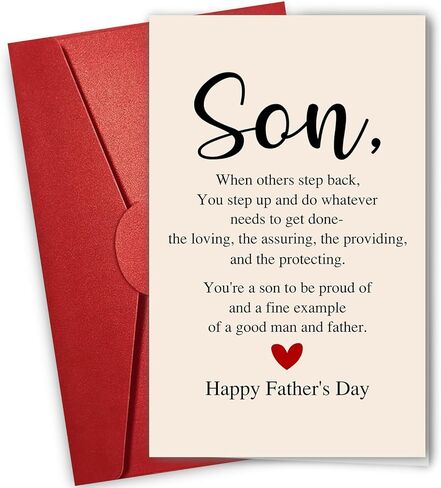 NewEleven Father's Day Card from Dog, Funny Puppy Greeting for Dog Dad, Unique Gift for Husband in Saudi Arabia