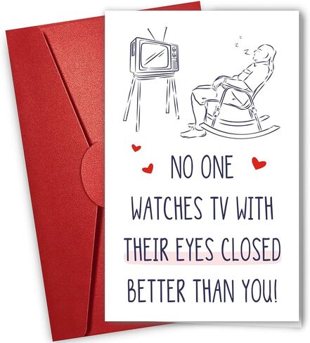 NewEleven Father's Day Card from Dog, Funny Puppy Greeting for Dog Dad, Unique Gift for Husband in Saudi Arabia