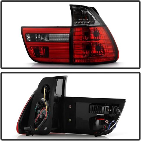 ACANII-For 2000-2006 BMW E53 X5 أضواء خلفية مدخنة حمراء مصابيح الفرامل استبدال جانب السائق والراكب in Kuwait