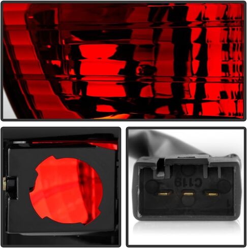 ACANII-For 2000-2006 BMW E53 X5 أضواء خلفية مدخنة حمراء مصابيح الفرامل استبدال جانب السائق والراكب in Kuwait