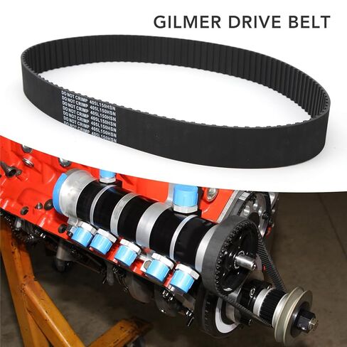 40.5in Heavy Duty Aeroflow Gilmer Belt AF65 1003 Rubber Drive Belt for 405L150, Durable Material for Machine Transfer Power in Kuwait