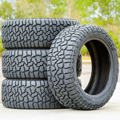 Leao Lion Climber X/T All-Terrain Mud Off-Road Light Truck شعاعي الإطارات-35X12.50R22LT 35X12.50X22 35X12.50-22 121R نطاق التحميل F LRF 12-Ply BSW جدار جانبي أسود in Kuwait