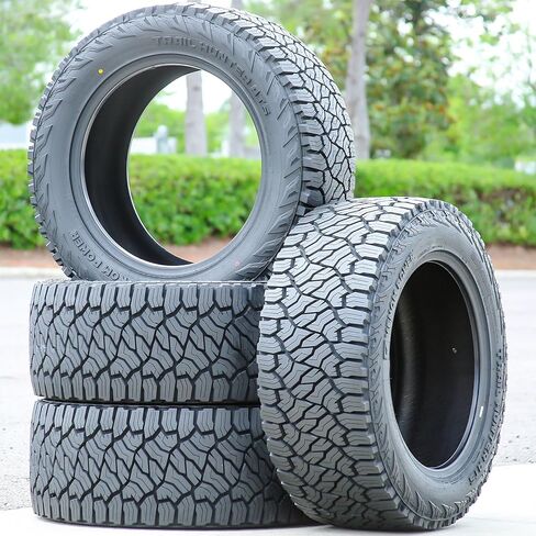 Venom Power Trail Hunter ATS A/T Truck/SUV All-Terrain Off-Road إطار قطري-275/45R22 275/45/22 275/45-22 112H نطاق تحميل XL 4-Ply BSW جدار جانبي أسود in Kuwait