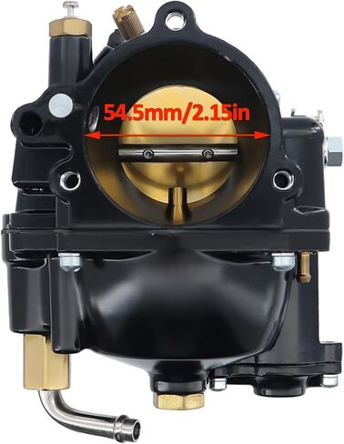Super E Carburetor 11-0420 for HD Sportster Big Twin Shorty Carb Black (with Jets + Fuel Filter + Spark Plug) in Saudi Arabia