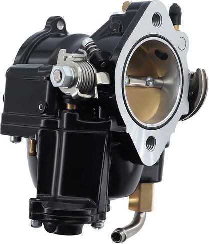 Super E Carburetor 11-0420 for HD Sportster Big Twin Shorty Carb Black (with Jets + Fuel Filter + Spark Plug) in Saudi Arabia