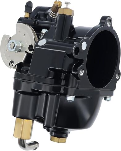 Super E Carburetor 11-0420 for HD Sportster Big Twin Shorty Carb Black (with Jets + Fuel Filter + Spark Plug) in Saudi Arabia