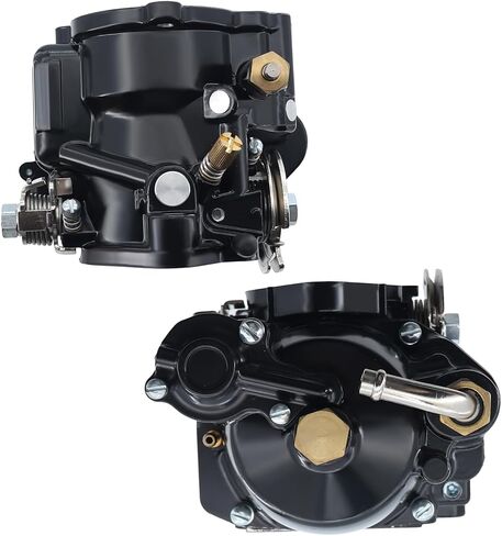 Super E Carburetor 11-0420 for HD Sportster Big Twin Shorty Carb Black (with Jets + Fuel Filter + Spark Plug) in Saudi Arabia