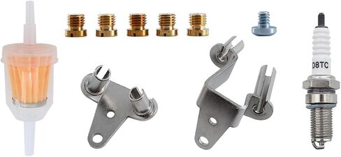 Super E Carburetor 11-0420 for HD Sportster Big Twin Shorty Carb Black (with Jets + Fuel Filter + Spark Plug) in Saudi Arabia