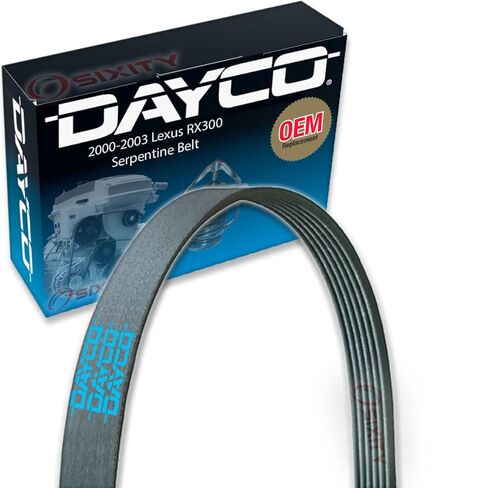 حزام سير السربنتين لمولد التيار المتردد من Dayco متوافق مع لكزس RX300 1999-2003 in Kuwait