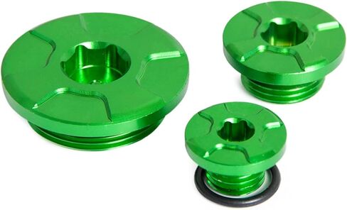 قبعات توقيت المحرك غطاء علبة المرافق لحشو الزيت مناسب لـ Kawasaki KX250F KX450F KLX450R KX250 KX450 KX 250 450 250F 450F in Kuwait