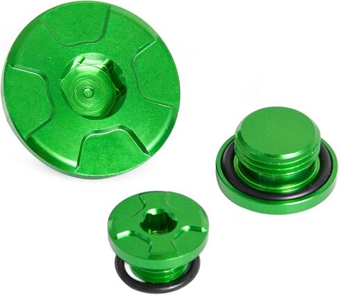 قبعات توقيت المحرك غطاء علبة المرافق لحشو الزيت مناسب لـ Kawasaki KX250F KX450F KLX450R KX250 KX450 KX 250 450 250F 450F in Kuwait