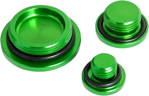 قبعات توقيت المحرك غطاء علبة المرافق لحشو الزيت مناسب لـ Kawasaki KX250F KX450F KLX450R KX250 KX450 KX 250 450 250F 450F in Kuwait