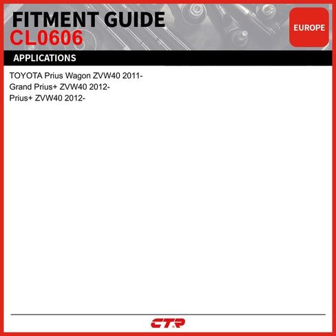 CTR CL0606 [مورد OE] رابط شريط التثبيت الأمامي متوافق مع مركبات Lexus، Scion، Toyota - يستبدل 48820-02070، 48820-0R010، 48820-42030، 48820-47020، 48820-47030، in Kuwait