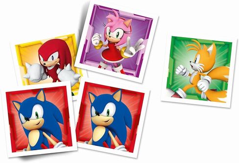 Clementoni - MEMO Sonic Pocket - Educational Game Including 48 Matching Chips of Your Favorite Characters, Toy for Children Ages 4-6 Years, Made In Italy, 18312 in Saudi Arabia