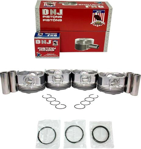 DNJ PRK4347 مجموعة حلقات المكبس القياسية لـ 2014-2018 سوبارو فورستر WRX 2.0L H4 16V DOHC 1998cc in Kuwait