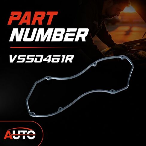 Engine Valve Cover Gasket Set Compatible with Mitsubishi Montero Galant Endeavor Eclipse Diamante Dodge Stratus Avenger Chrysler Sebring Cirrus V6 2.5L 3.0L 3.5L 3.8L Replae VS50461R in Kuwait