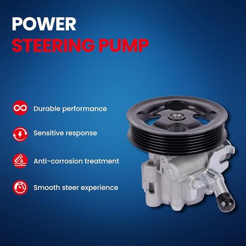 مضخة توجيه كهربائية MOCA 21-5351 تناسب 2001-2006 لكزس LS430 قاعدة سيدان ذات 4 أبواب 4.3L 4293CC V8 GAS DOHC تستنشق بشكل طبيعي in Kuwait